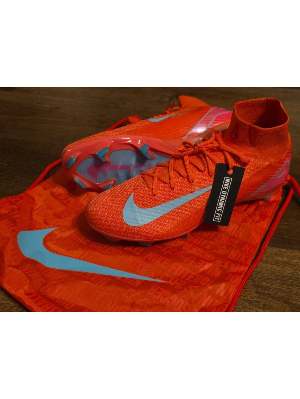 Sz 13 Nike Zoom Mercurial Superfly 10 Elite FG “Mad Energy Pack” Men FQ1456-800